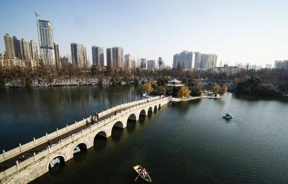 合肥市逍遙津、杏花公園水環(huán)境治理工程順利通過竣工驗(yàn)收